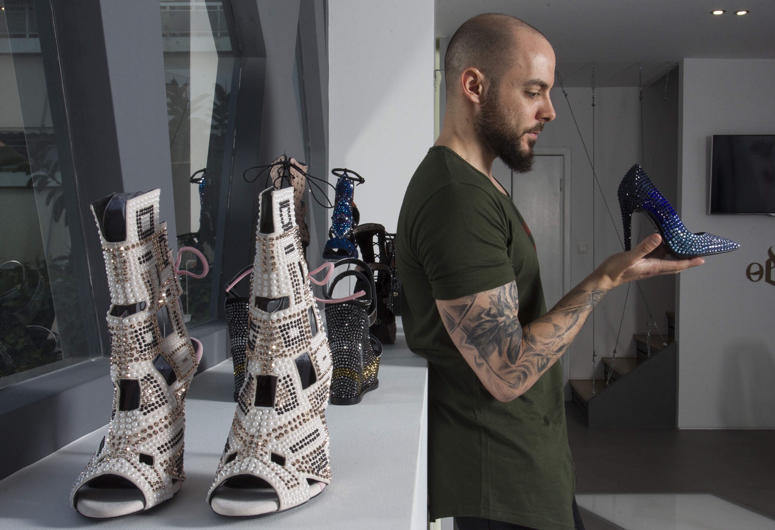 Ο σχεδιαστής Theodoros Elef στο Sparkling Lifestyle Pop – Up Event της Swarovski στη Σανγκάη