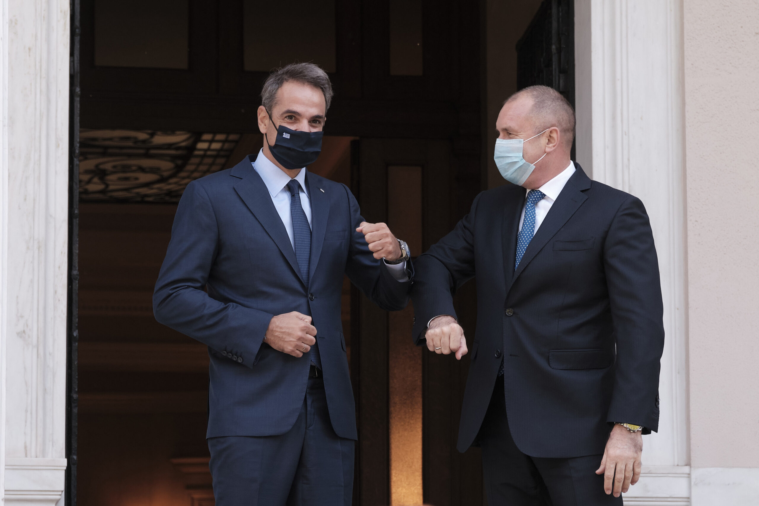 H προκλητικότητα της Τουρκίας στο επίκεντρο της συνάντησης Μητσοτάκη με τον πρόεδρο της Βουλγαρίας