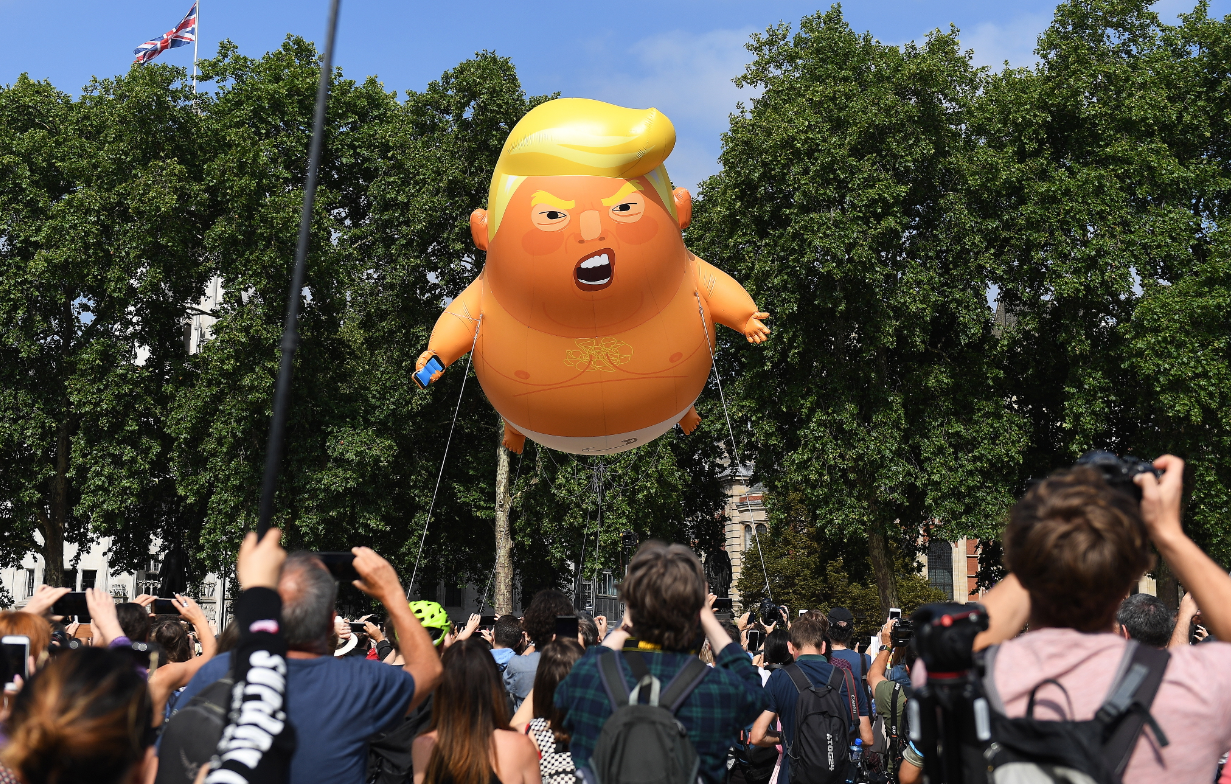 Το Museum of London απέκτησε το μπαλόνι Trump Baby
