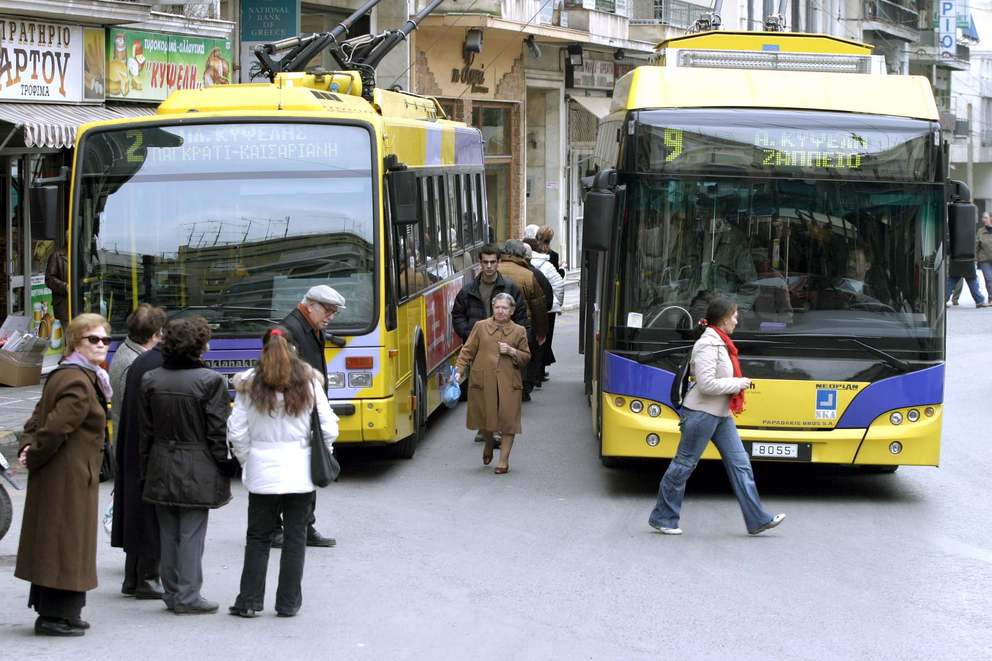 Στάση εργασίας σήμερα στα τρόλεϊ