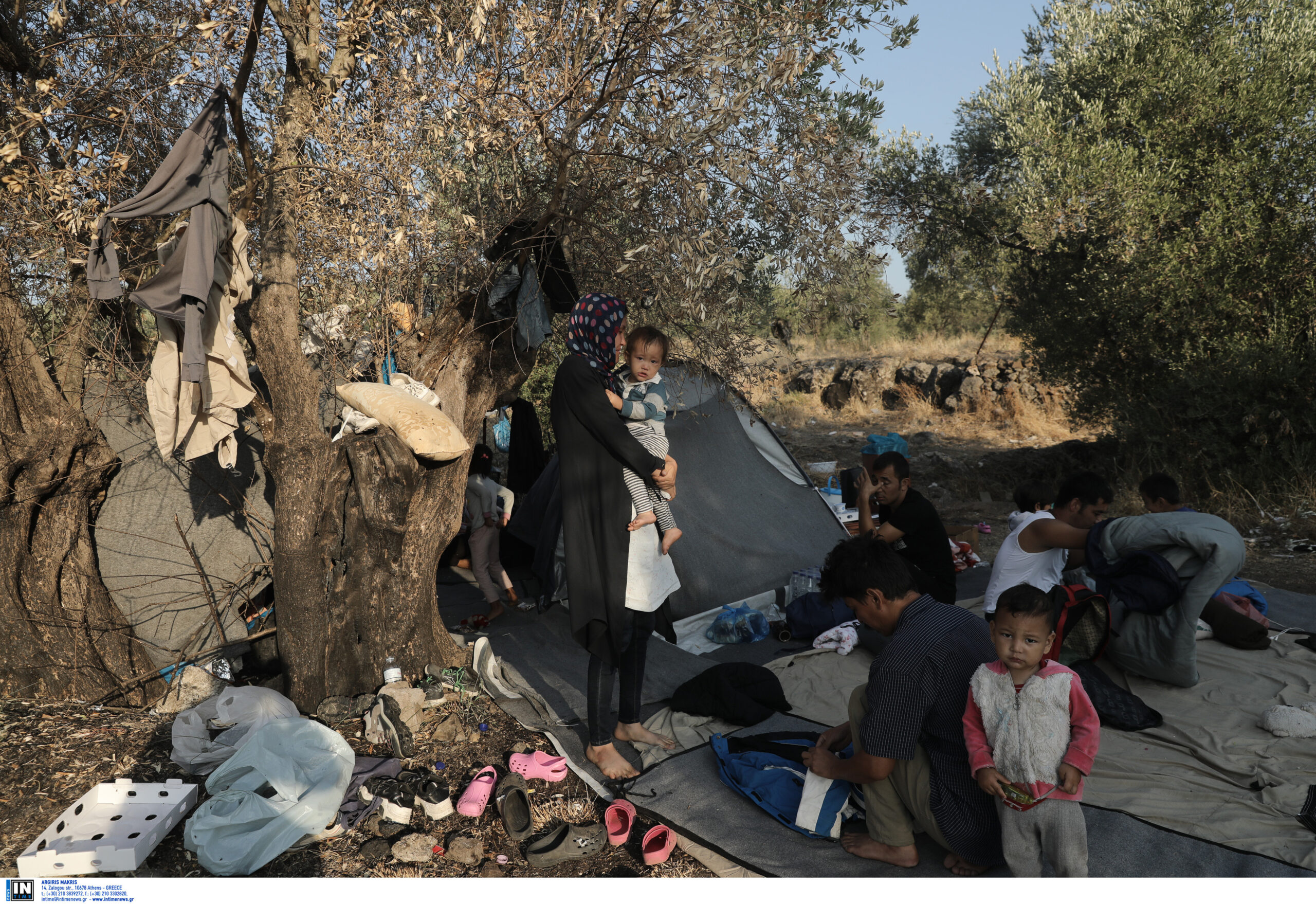 Λέσβος: Τουλάχιστον 21 κρούσματα κορωνοϊού στο Καρά Τεπέ – Αρνούνται να μπουν στον καταυλισμό