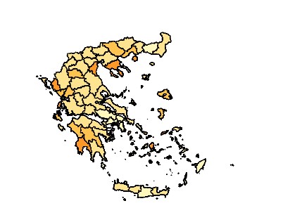 Κορωνοϊός – Χαρτογράφηση: 11.224 κρούσματα στην Αττική – 5.585 στη Θεσσαλονίκη – Ο χάρτης της διασποράς