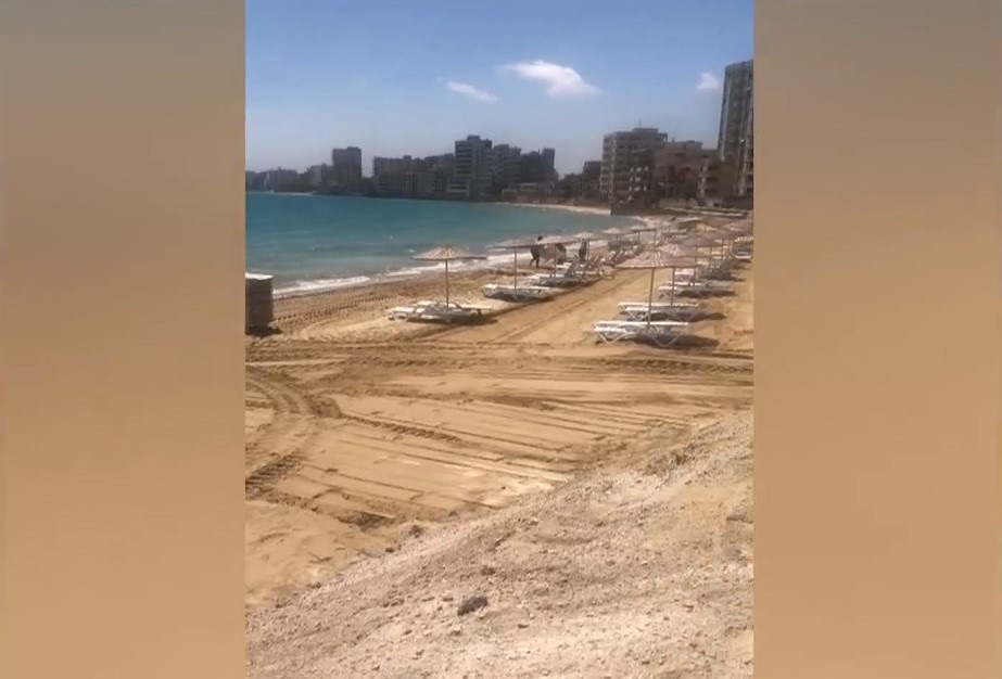 Κύπρος – Εκτός ελέγχου οι Τούρκοι: Επεκτείνουν τις παραλίες στην εσώκλειστη πόλη των Βαρωσίων