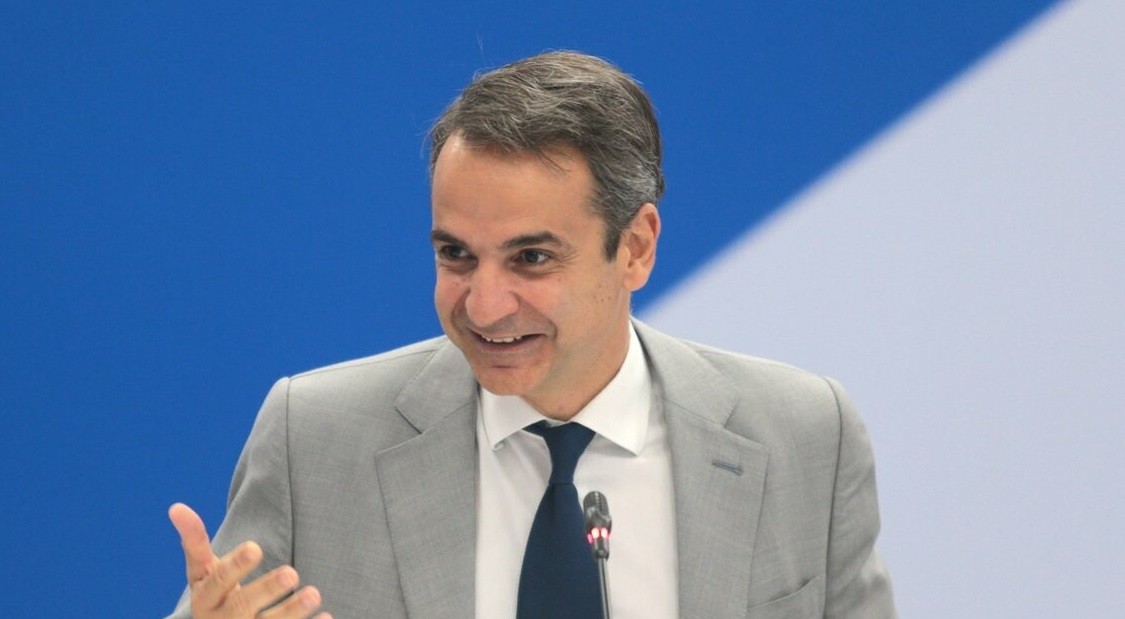 Συνάντηση Μητσοτάκη με τους Αμερικανούς Γερουσιαστές Κρις Μέρφι και Τζον Όσοφ
