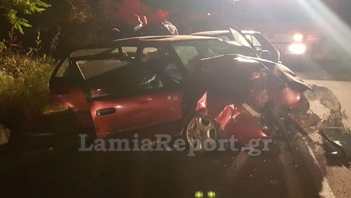 Στυλίδα: Αγριογούρουνο προκάλεσε σοβαρό διπλό τροχαίο (Φωτογραφίες, Βίντεο)