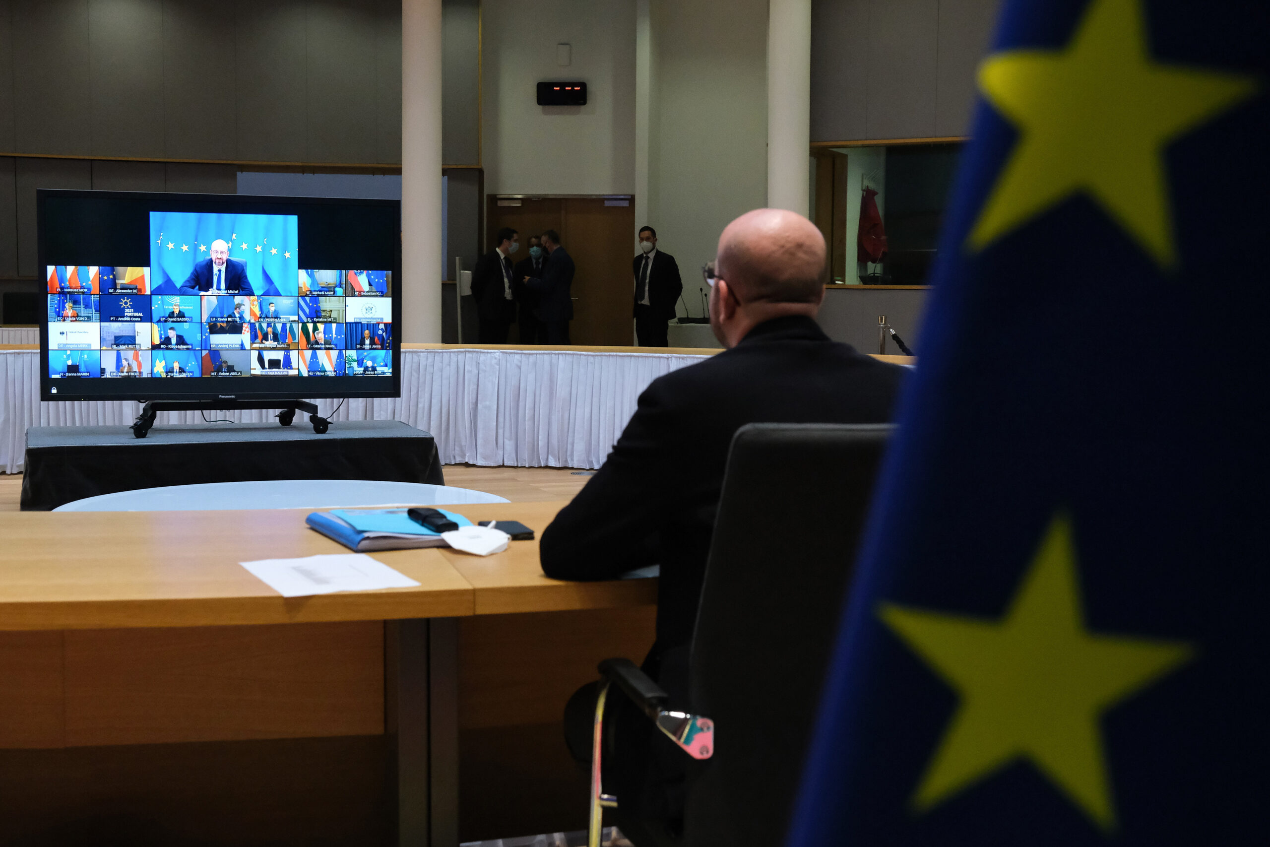 Τηλεδιάσκεψη Κορυφής: Συνεχίζουμε για κοινή προσέγγιση στα πιστοποιητικά εμβολιασμού – Αιχμές κατά φαρμακευτικών