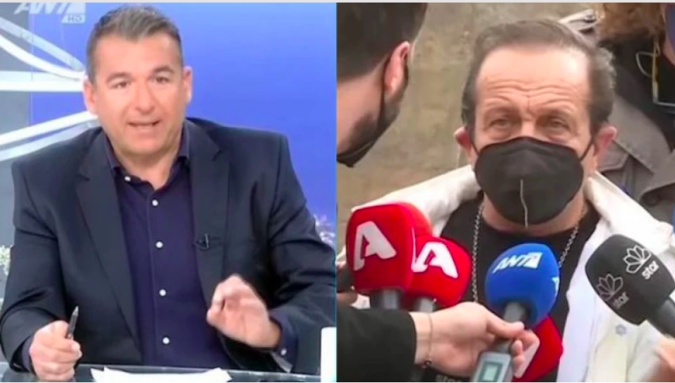 On air εκνευρισμός του Γιώργου Λιάγκα με τον Σπύρο Μπιμπίλα: «Έριξε τη μπάλα έξω, ότι φταίνε οι δημοσιογράφοι»