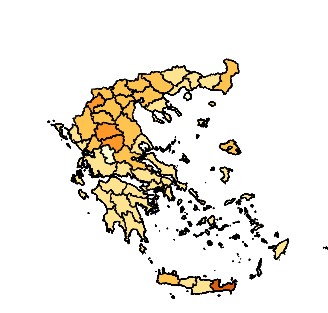 Κορωνοϊός – Χαρτογράφηση: 14.992 κρούσματα στην Αττική, 7.751 στη Θεσσαλονίκη