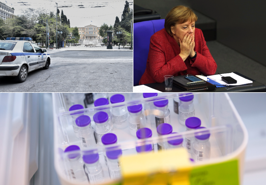 Στρατηγική ακορντεόν ενόψει – Χωρίς σοβαρές ρήτρες οι συμφωνίες της Κομισιόν – Η πυριτιδαποθήκη της Μέρκελ – Με πολλά εμβόλια αλλά και κρούσματα το Ισραήλ