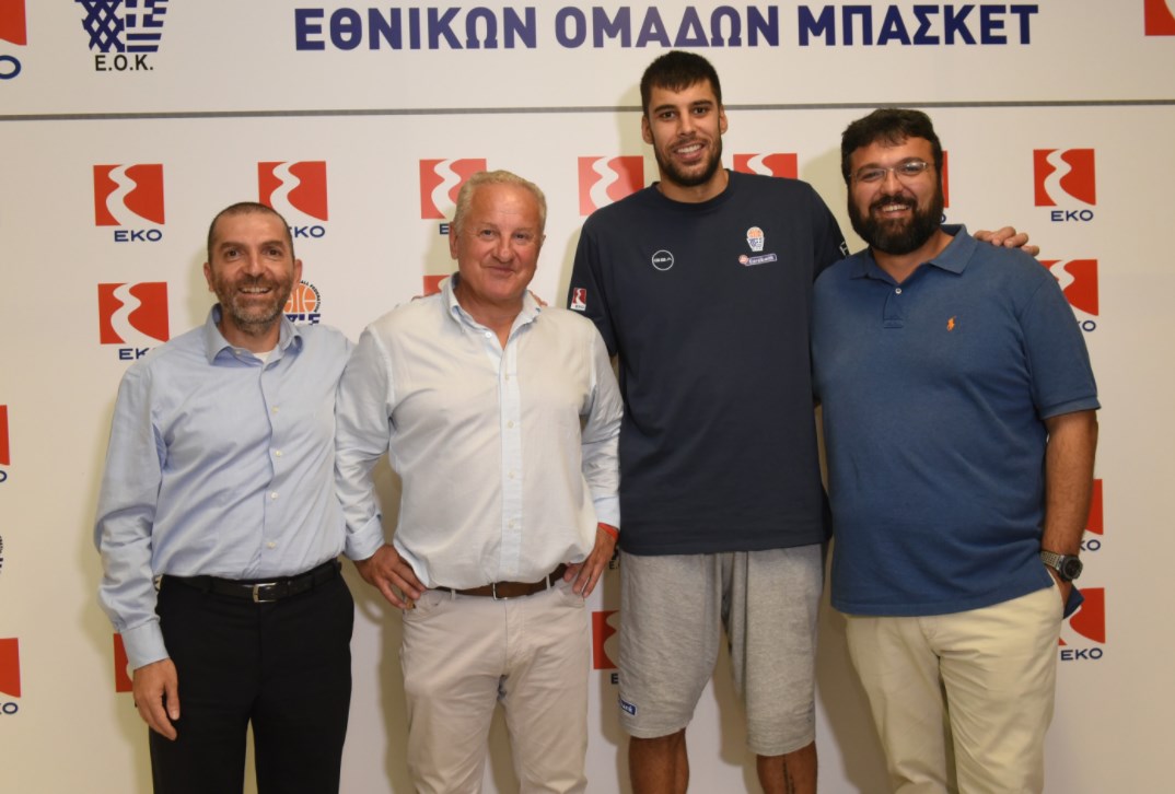 Η ΕΚΟ ευχήθηκε καλή επιτυχία στην Εθνική Ομάδα Μπάσκετ