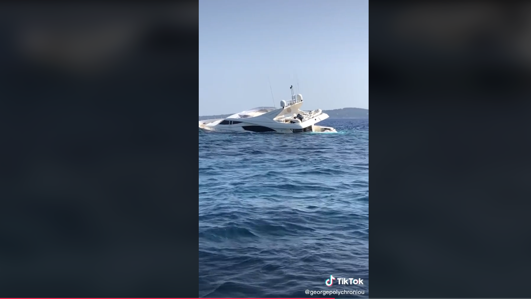 Παξοί: Θαλαμηγός έπεσε σε ξέρα – Διασώθηκαν τρία άτομα (Βίντεο)