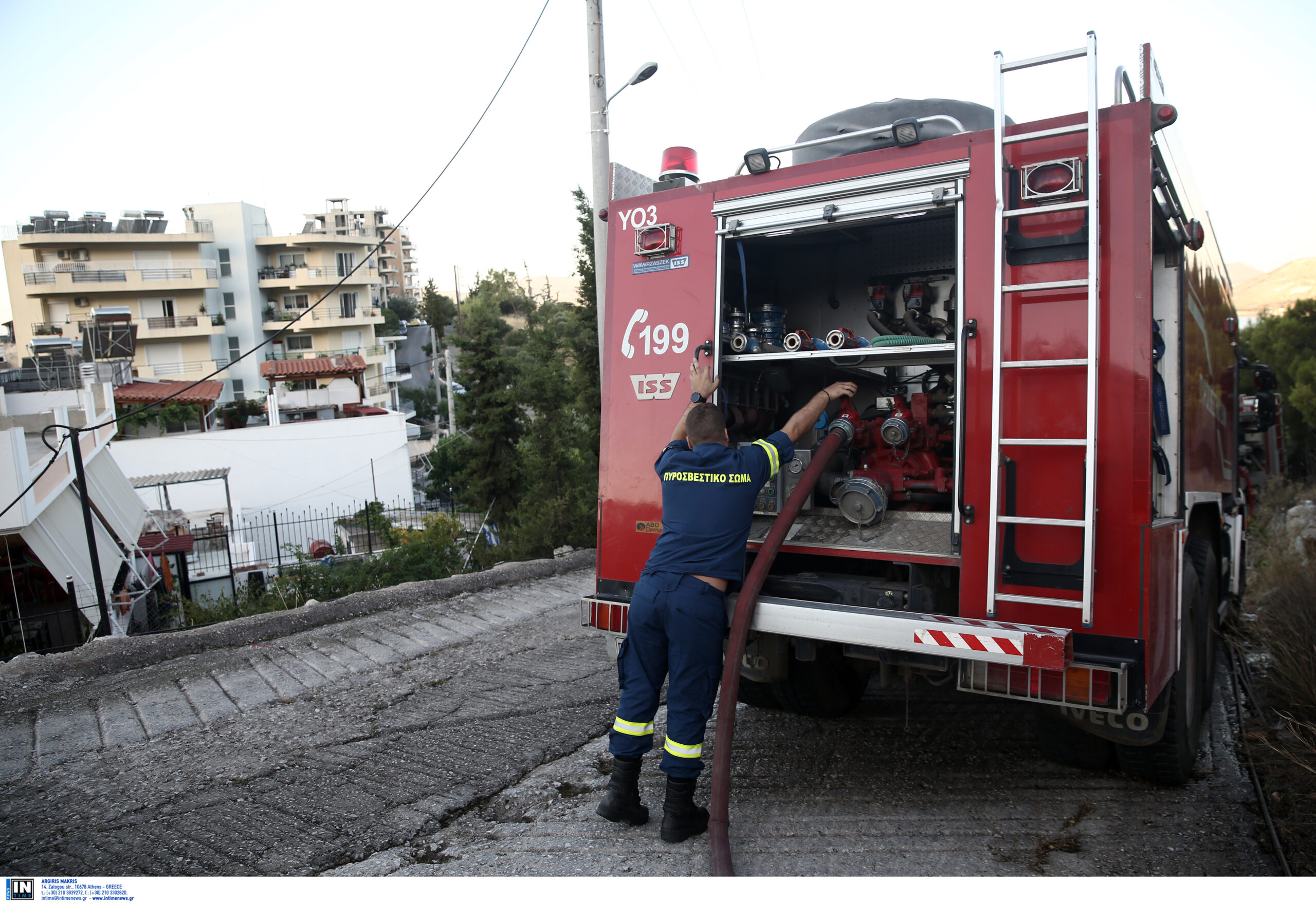 Πυρκαγιά σε διαμέρισμα στο Μοσχάτο