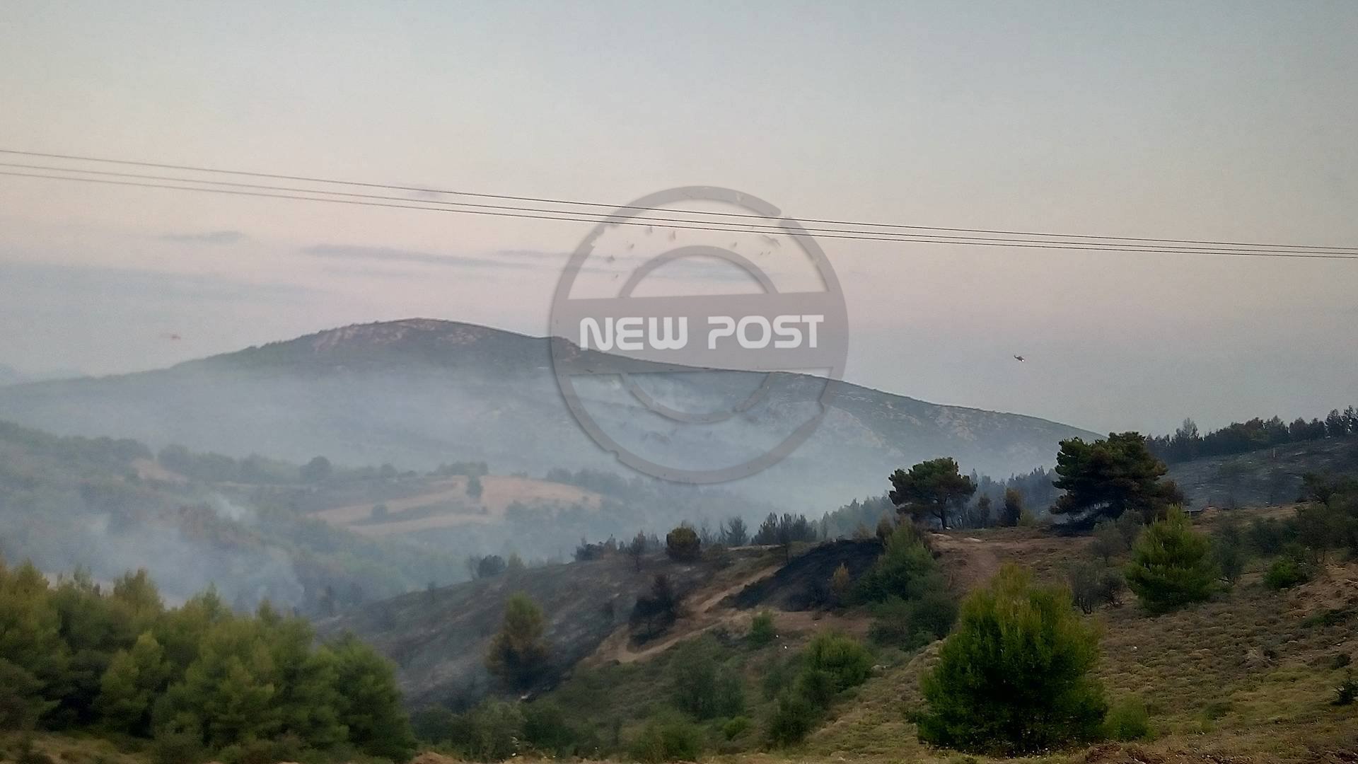 Χωρίς ενεργό μέτωπο πυρκαγιάς στο Καπανδρίτι – Σε επιφυλακή οι πυροσβεστικές δυνάμεις