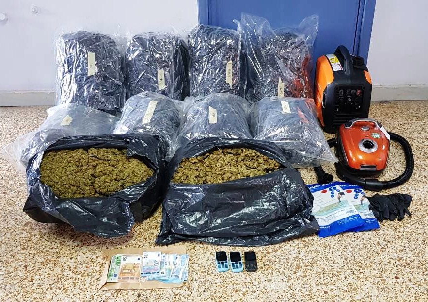 Εξάρθρωση εγκληματικής ομάδας που διακινούσε ακατέργαστη κάνναβη