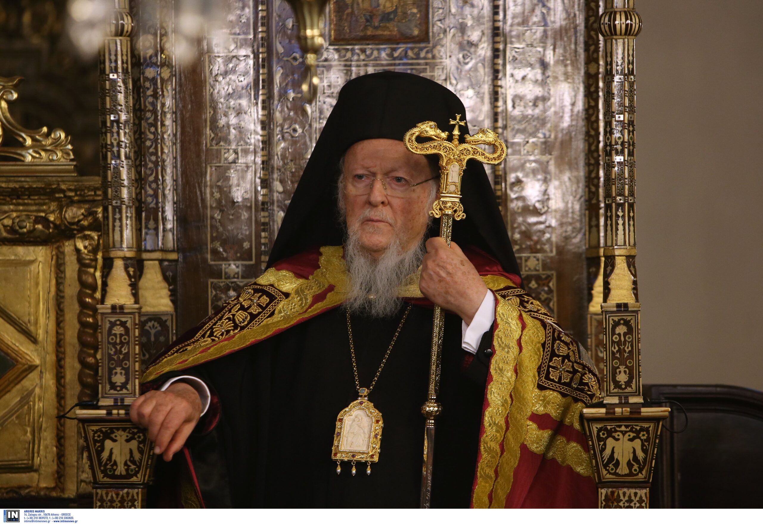 Ο Βαρθολομαίος στην Αθήνα στις 20 και 21 Νοεμβρίου