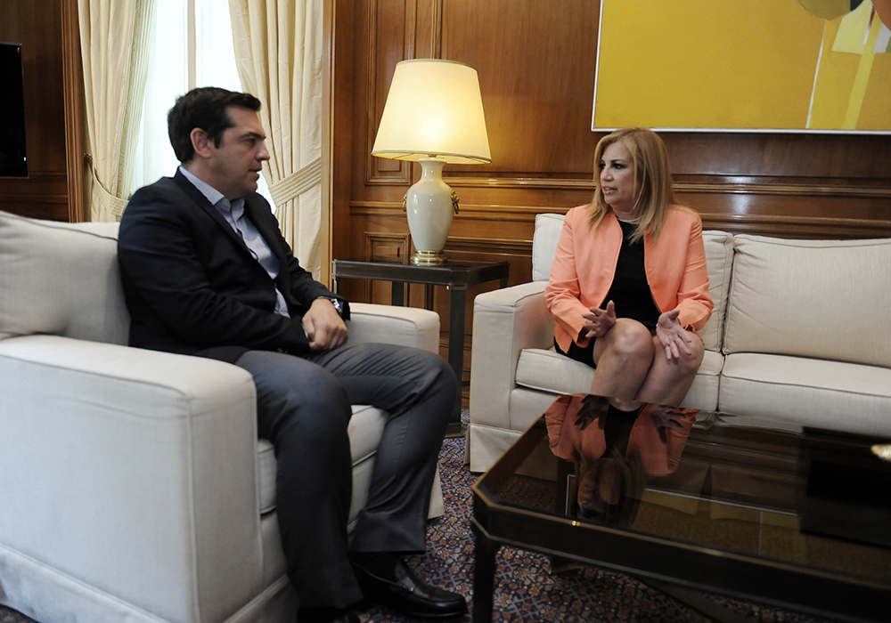 Σφοδρή επίθεση Γεννηματά σε Τσίπρα για το φλερτ με τους ευρωσοσιαλιστές