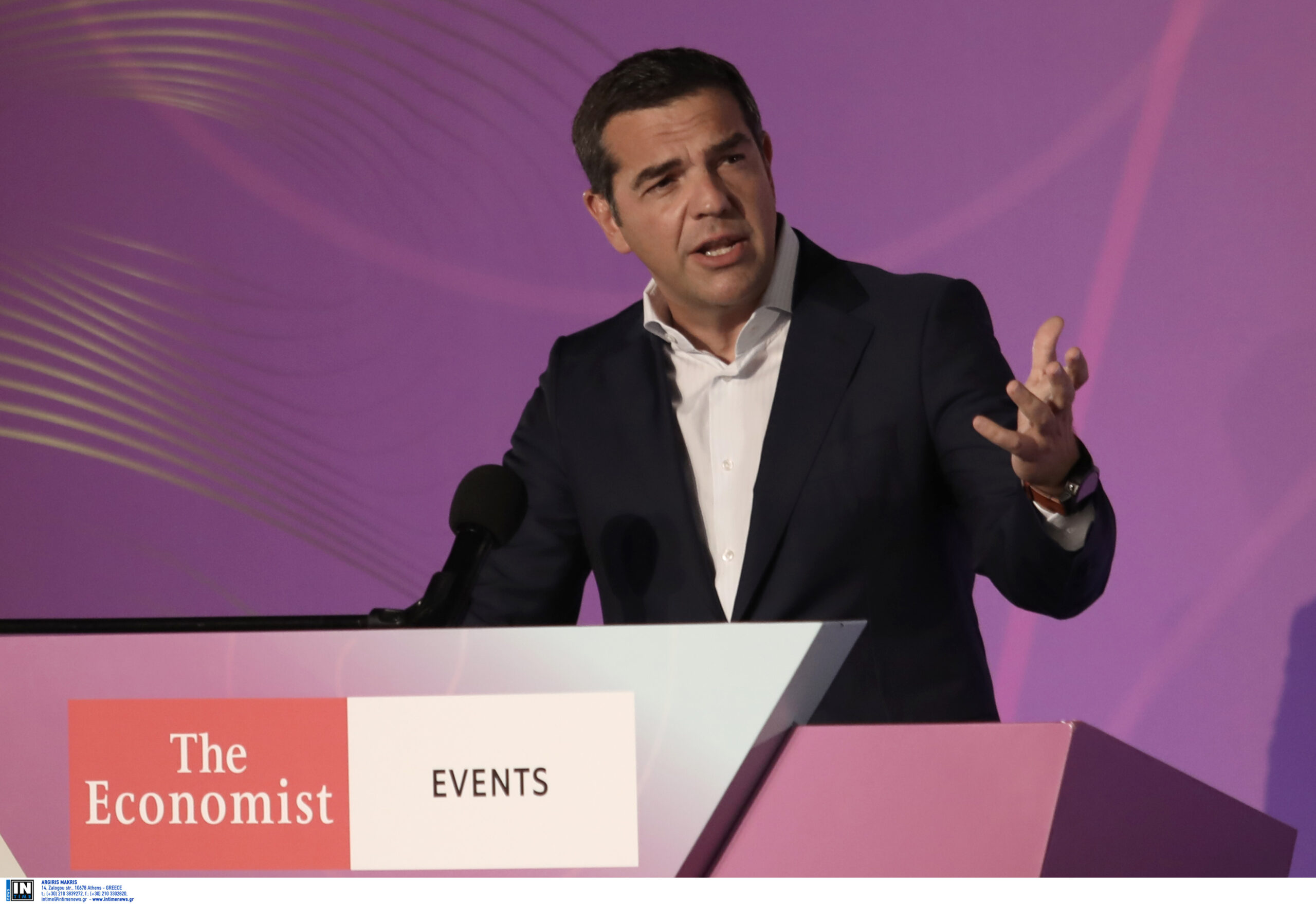 Τσίπρας στο συνέδριο του Economist: Εκτός πραγματικότητας ο κ. Μητσοτάκης – Μνημείο ερασιτεχνισμού η ιδιωτικοποίηση της επικουρικής ασφάλισης