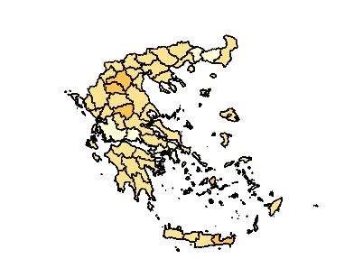Κορωνοϊός – Χαρτογράφηση: 10.446 κρούσματα στην Αττική, 4.585 στη Θεσσαλονίκη