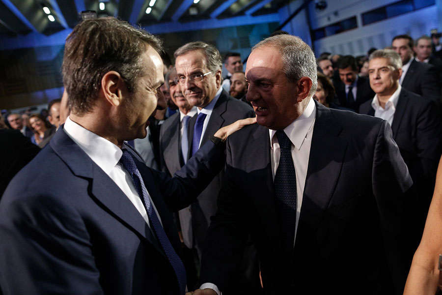Μαζί στη Θεσσαλονίκη Μητσοτάκης και Καραμανλής