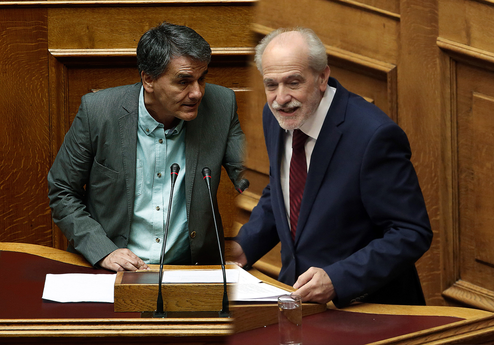 Σύγκρουση Ευ. Τσακαλώτου – Γ. Κουτσούκου για τα προαπαιτούμενα