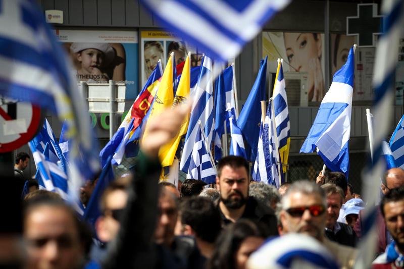 Μεγάλο συλλαλητήριο για το Σκοπιανό στον Πύργο