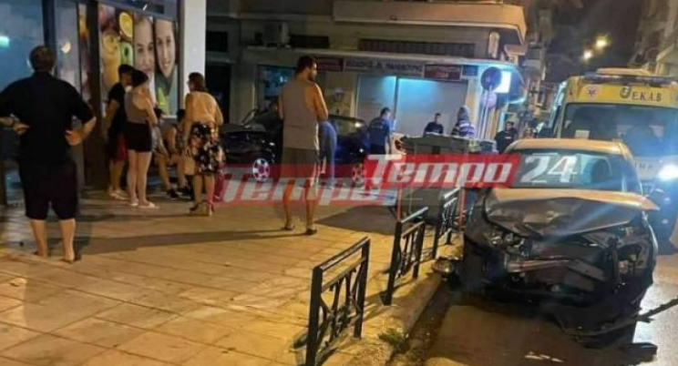 Πάτρα: Πέρασε με κόκκινο δεν σταμάτησε σε σήμα αστυνομικών και προκάλεσε τροχαίο με δύο τραυματίες