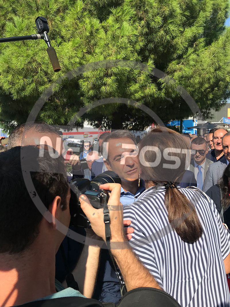 Η πρώτη συνάντηση- έκπληξη Μητσοτάκη στη ΔΕΘ