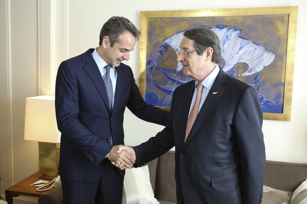Κ. Μητσοτάκης σε Ν. Αναστασιάδη: Είστε πάντα παράδειγμα προς μίμηση