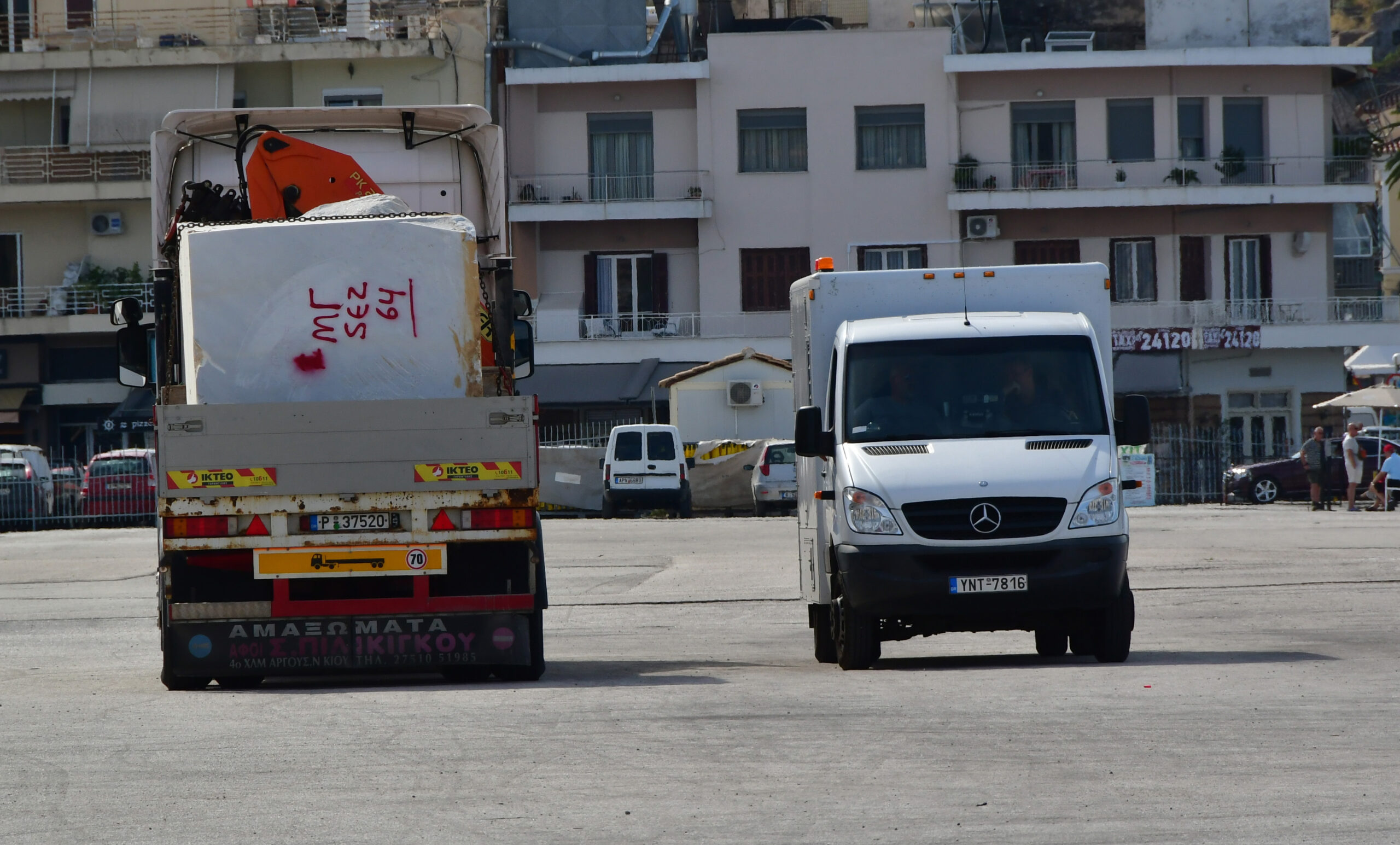 Λαμία: Απαγόρευση φορτηγών στο εθνικό δίκτυο