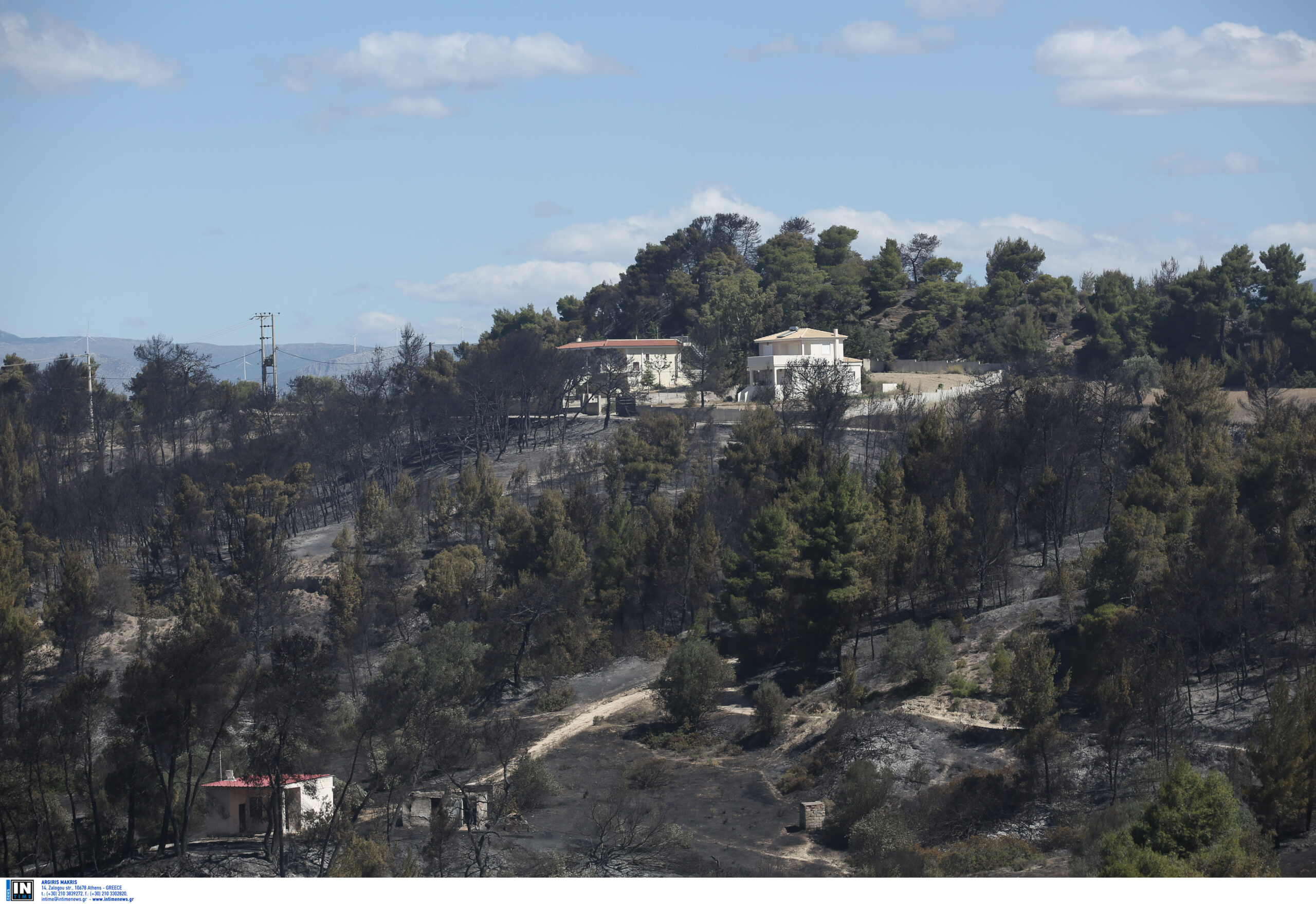 Γεράνεια Oρη: Η χειρότερη δασική πυρκαγιά από το 2010 – Στάχτη 71.000 στρέμματα (βίντεο)