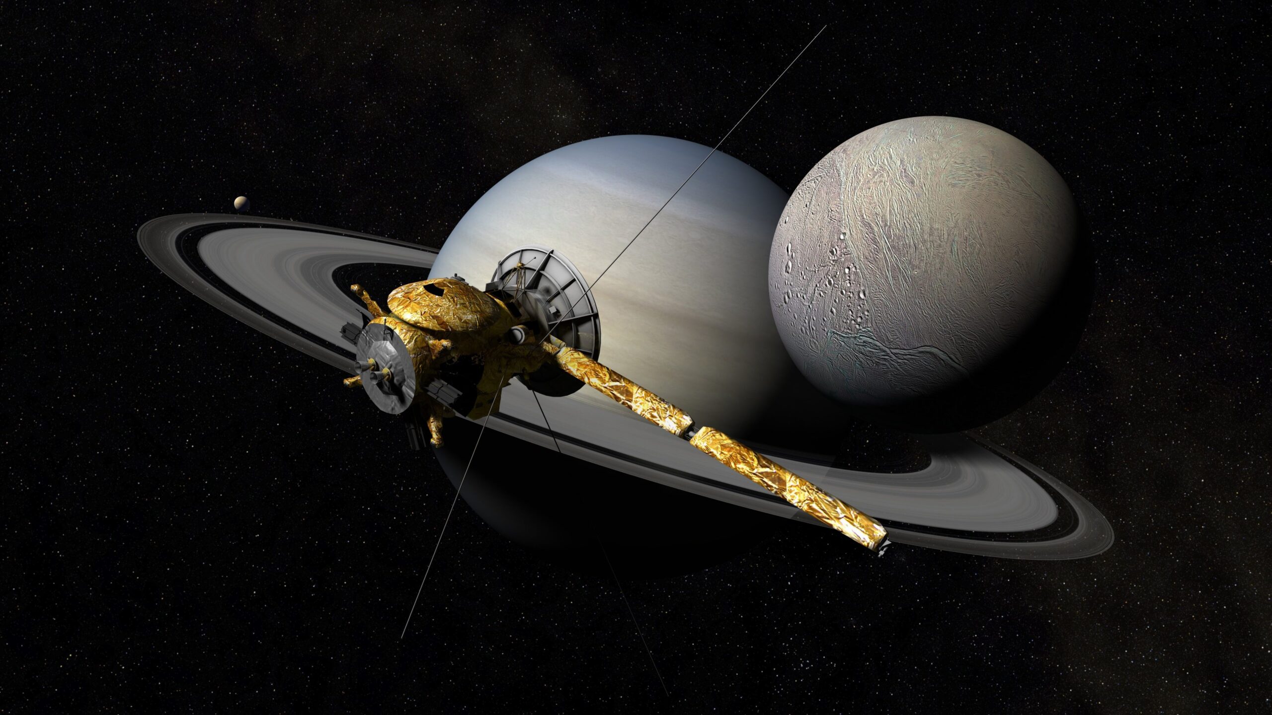 Αποχαιρετώντας Το Cassini το Σάββατο