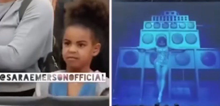H κόρη της Beyonce ντράπηκε για το σέξι βίντεο της μητέρας της
