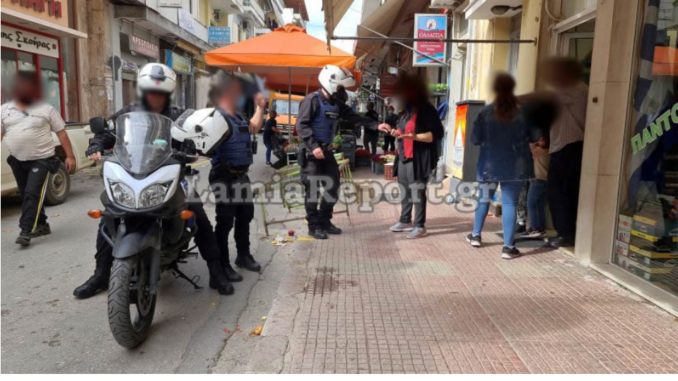 Σκηνές… ροντέο σε λαϊκή της Λαμίας: Μπουνιές και κλωτσιές για τη θέση του πάγκου ενός μικροπωλητή