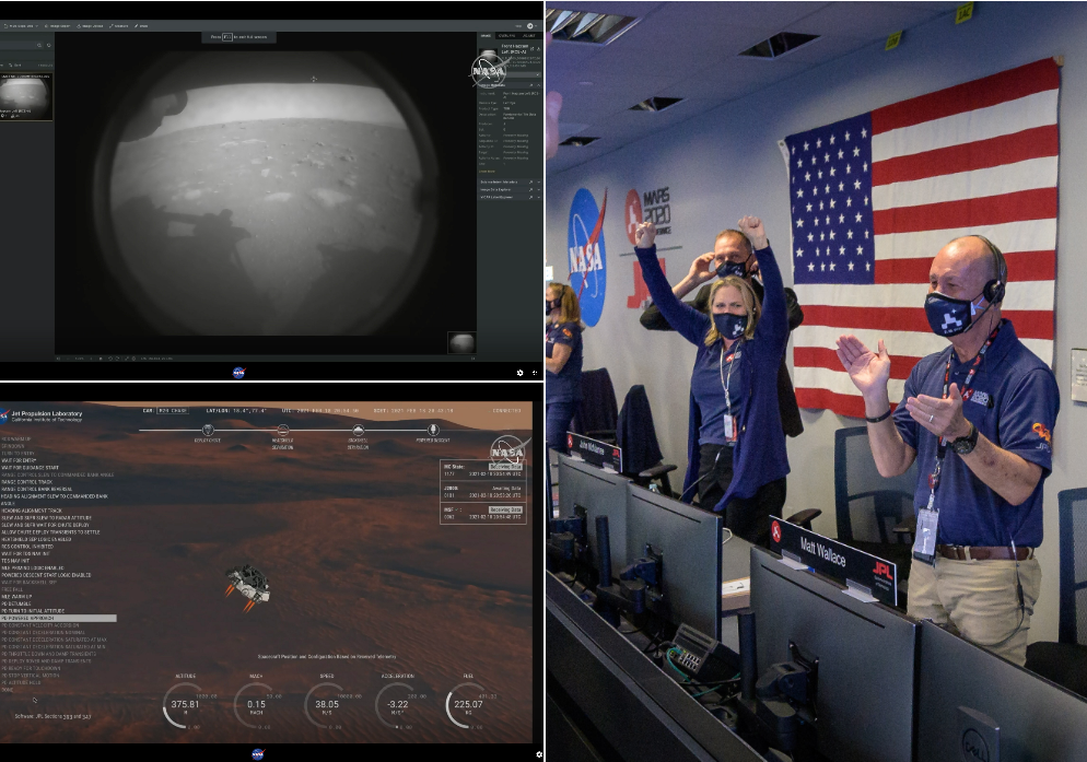 NASA: Η ιστορική προσεδάφιση του Perseverance στον Άρη – Δείτε την πορεία του στον Κόκκινο Πλανήτη (Βίντεο)