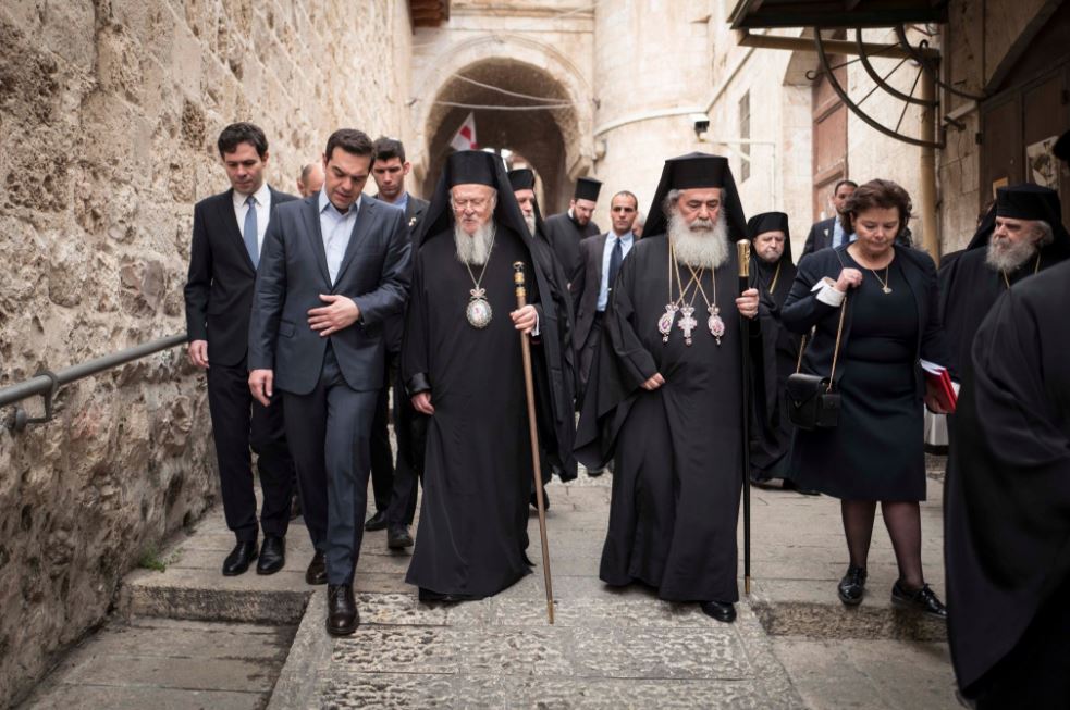 Παραδόθηκε ξανά στους προσκυνητές ο Πανάγιος Τάφος – Τσίπρας: Κορυφαίο μήνυμα συνύπαρξης στους Αγίους Τόπους