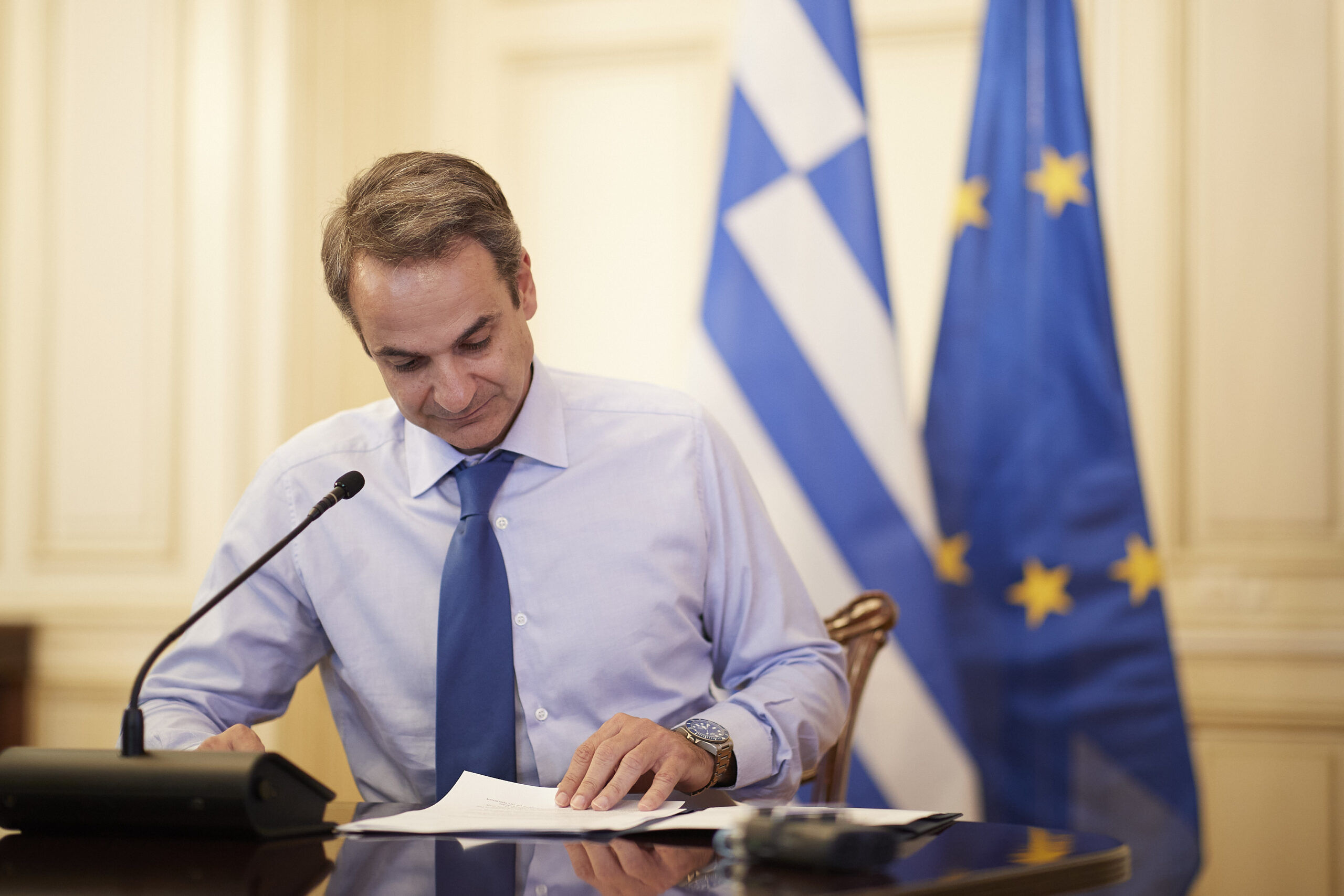 Μητσοτάκης για επέτειο τουρκικής εισβολής στην Κύπρο: 46 χρόνια μετά, δεν επιτρέπουμε στη λήθη να γίνεται εμπόδιο στη λύση