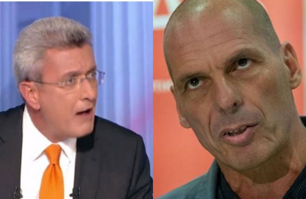 «Χαμός» Χατζηνικολάου με Βαρουφάκη: «Τις εξυπνάδες όχι σε μένα», «έχετε χάσει τον έλεγχο»