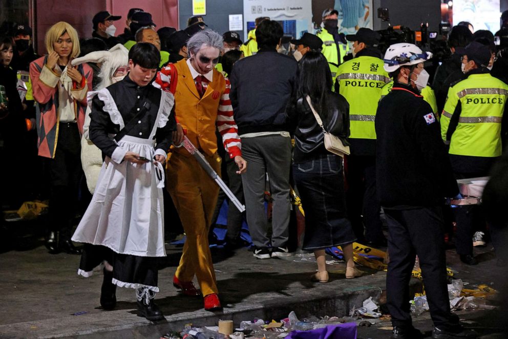 Ν.Κορέα: Στους 153 οι νεκροί από ποδοπάτημα σε γιορτή για το Halloween – Σε εθνικό πένθος η χώρα