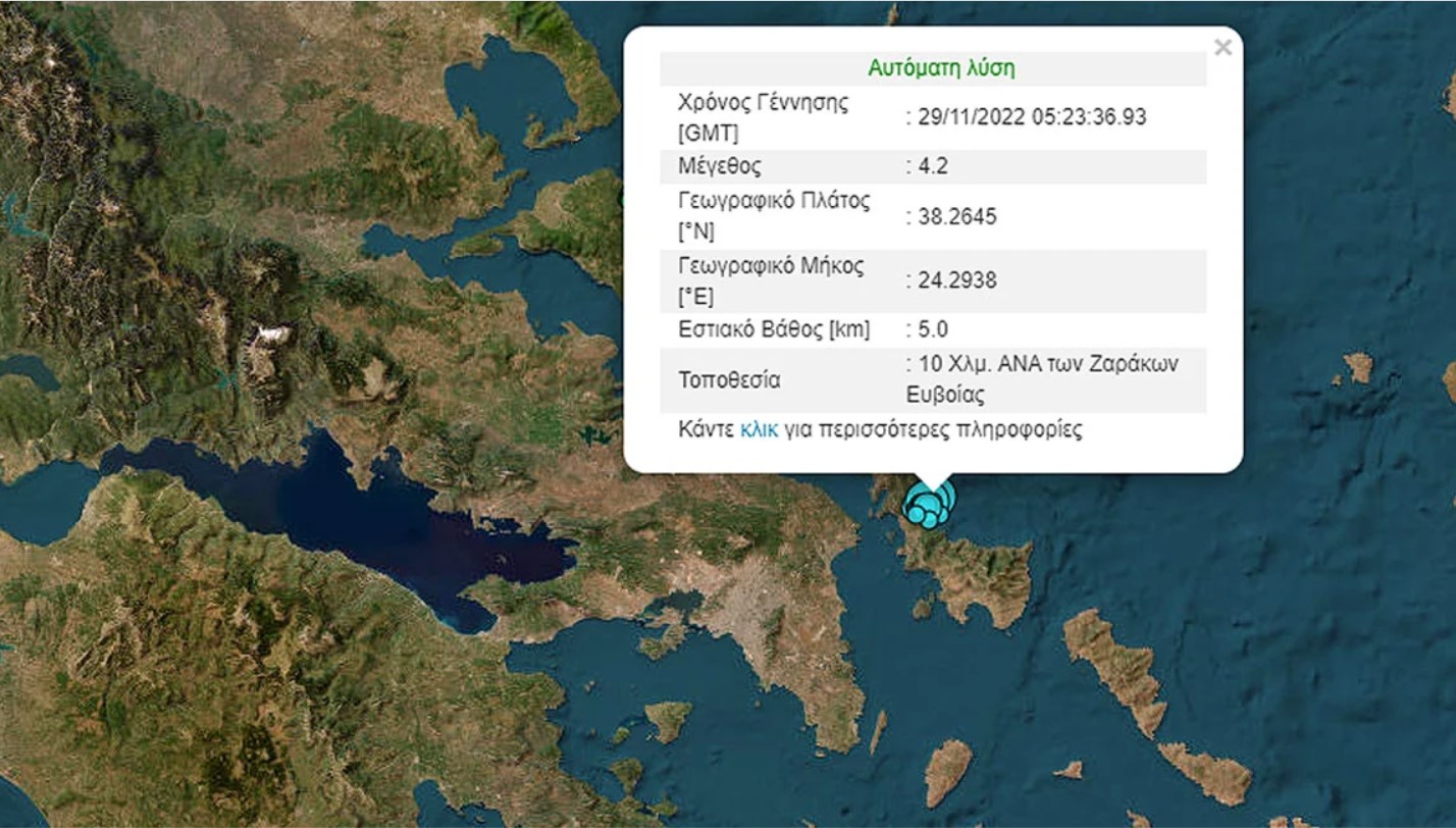 σεισμος