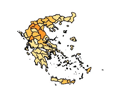 Κορωνοϊός – Χαρτογράφηση: 19.550 κρούσματα στην Αττική, 7.680 στη Θεσσαλονίκη – Στο «κόκκινο» το ιικό φορτίο σε Πάτρα  και Λάρισα