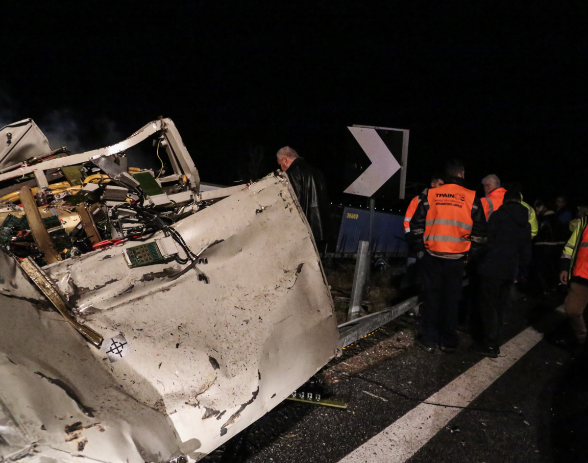 Σύγκρουση τρένων στα Τέμπη