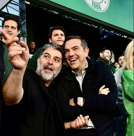 Παναθηναϊκός: Τσίπρας και Μπισμπίκης μαζί στον αγώνα της διεκδίκησης του… πρωταθλήματος