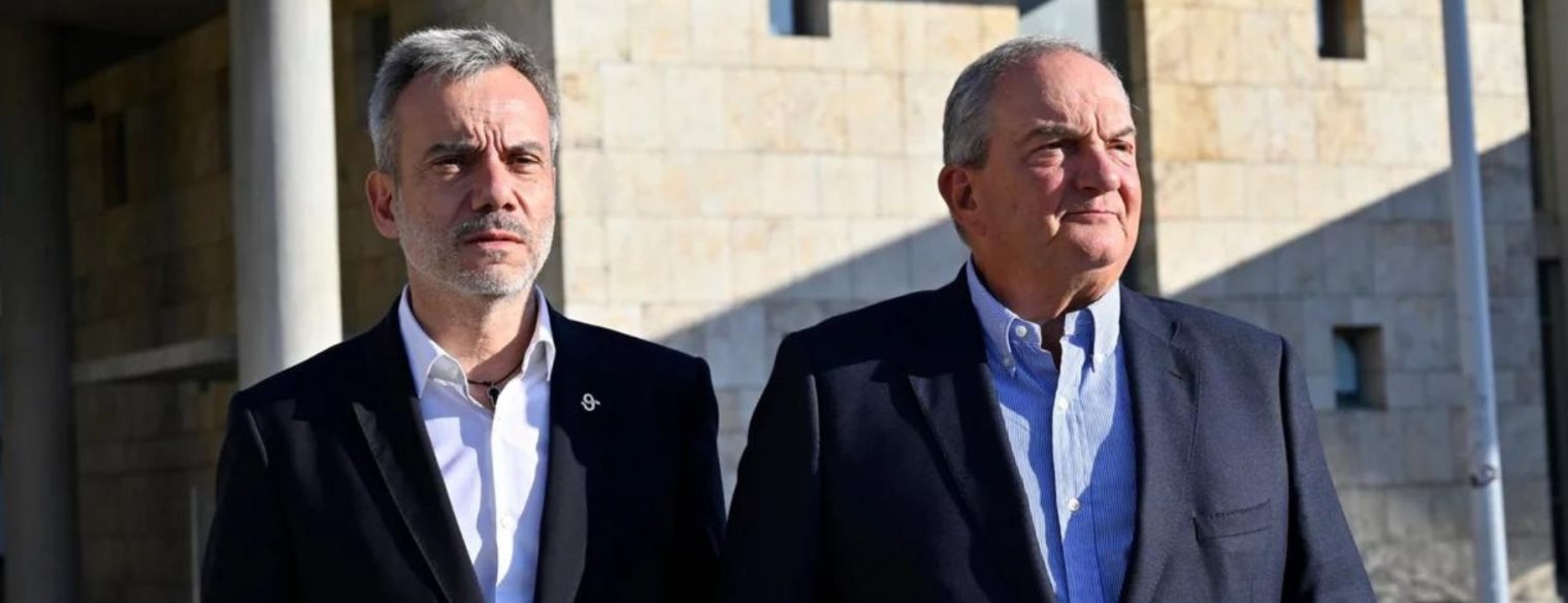 Κώστας Καραμανλής: Επισκέφτηκε τον Κωνσταντίνο Ζέρβα στο δημαρχείο Θεσσαλονίκης
