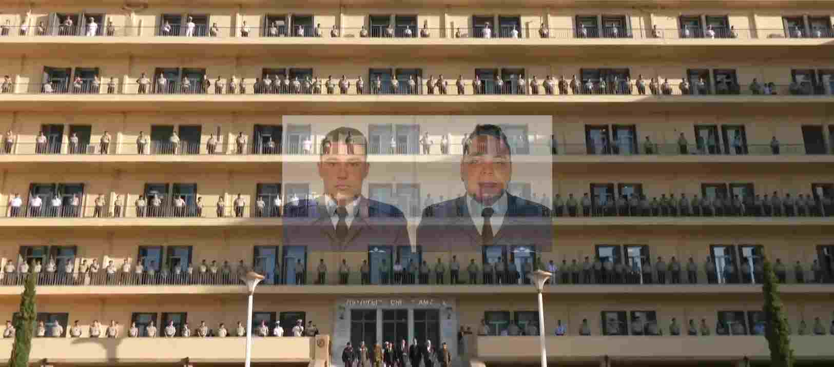 Ράγισαν καρδιές στο υπουργείο Άμυνας: Έπαρση της σημαίας προς τιμήν των πιλότων του μοιραίου Canadair – Έλαβαν βαθμό αντιπτεράρχου (Βίντεο)
