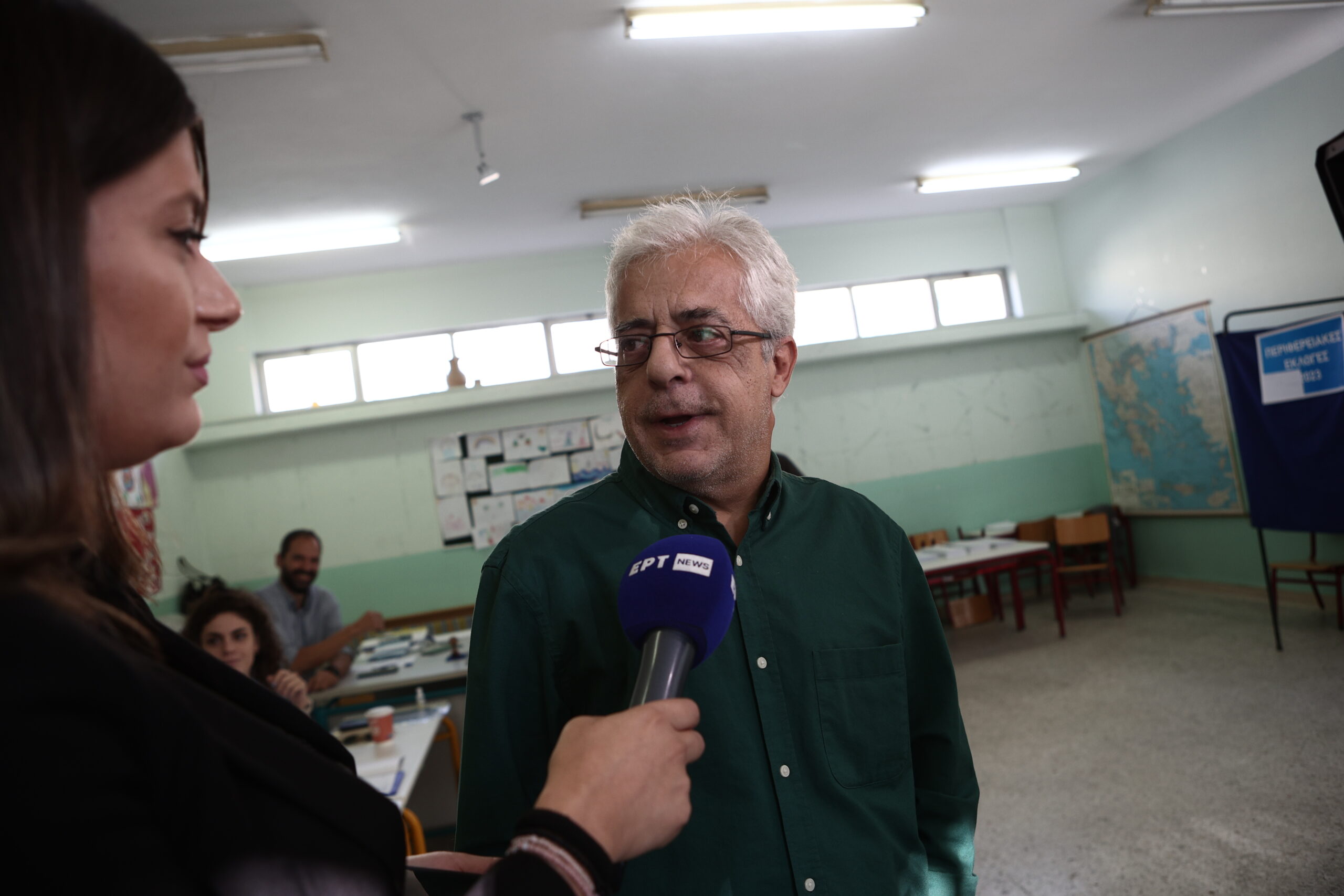 Αυτοδιοικητικές εκλογές 2023: Ψήφισε ο Νίκος Σοφιανός υποψήφιος δήμαρχος Αθηναίων