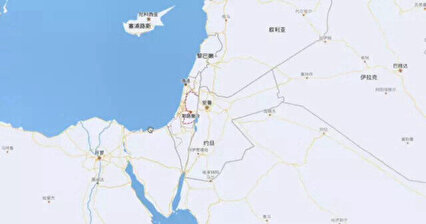 Χάρτης Ισραήλ