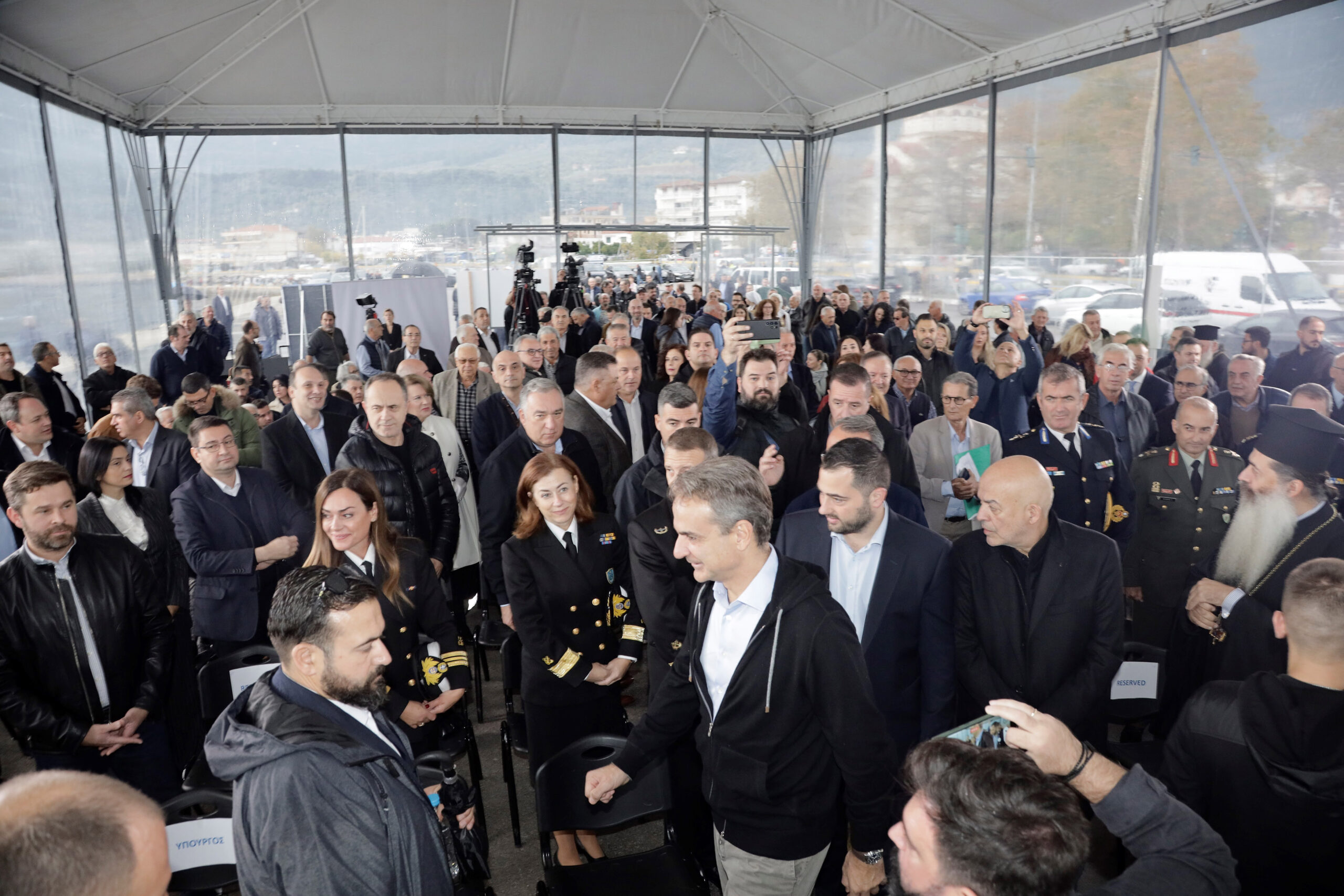 Μητσοτάκης: Συντελείται μια πραγματική κοσμογονία στις επενδύσεις που κάνουμε στις λιμενικές μας υποδομές