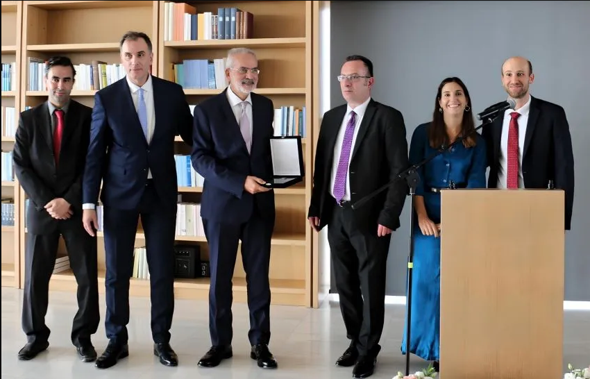 Εκδήλωση προς τιμή του κ. Ιωάννη Σαρμά, Προέδρου του Ελεγκτικού Συνεδρίου