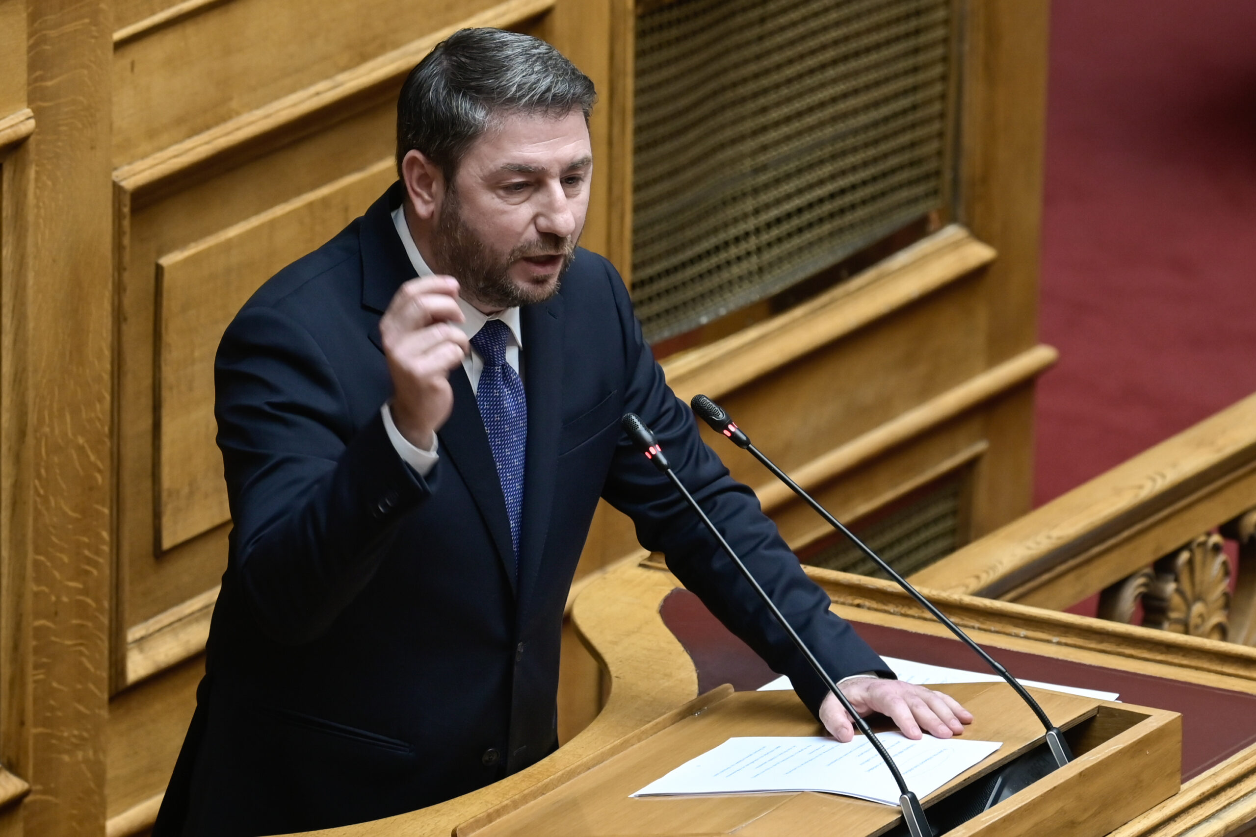 Ανδρουλάκης για Τέμπη: «Η ΝΔ δεν θέλει το πόρισμα του Ευρωπαίου Εισαγγελέα – Υπάρχουν ευθύνες υπουργών και “γαλάζιων” παιδιών»