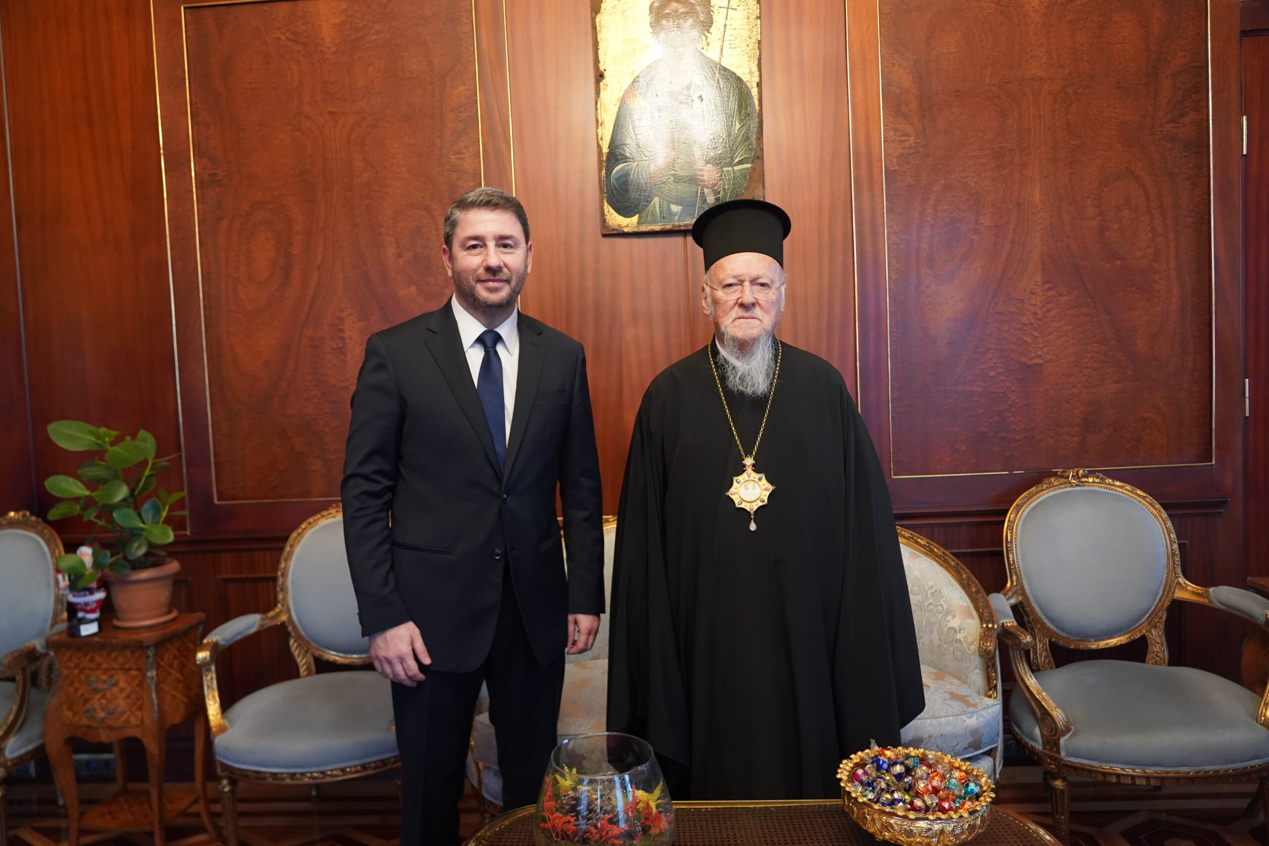 Νίκος Ανδρουλάκης: Στην Κωνσταντινούπολη ο πρόεδρος του ΠΑΣΟΚ – Είχε συνάντηση με τον Πατριάρχη Βαρθολομαίο